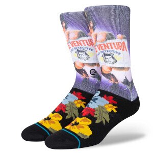 Stance Pet Detective Crew Sock in Black